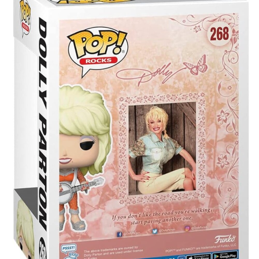 Dolly Parton Funko Pop Rocks #268 - Picture 2 of 10